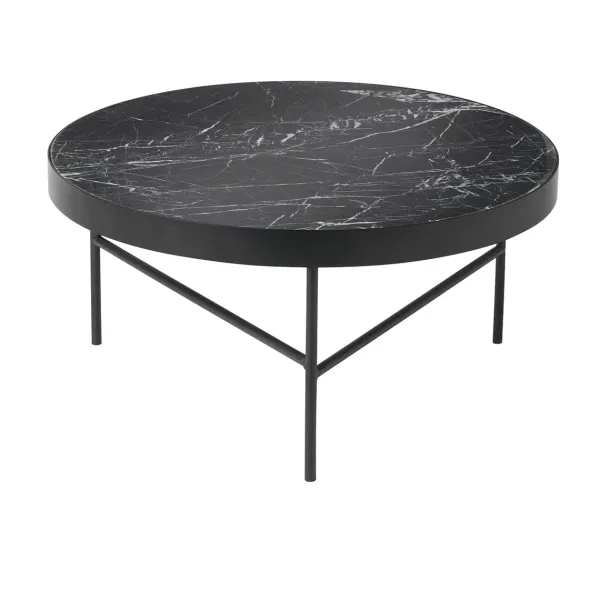 table_basse_en_marbre__no_SKU531a704fa8f2654dfee0ffb0d9ab0e17_0.webp Table Basse En Marbre - Noir-Ferm Living Outlet