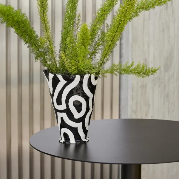 table_cone_palissade__o___SKU7fd41ba1f6609e7ef836c1e003fffdff_2.webp Table Cone Palissade - O 90 X H 74 Cm - Anthracite-Hay Best