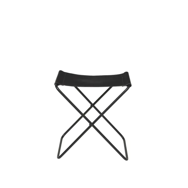 tabouret_pliant_nola_cuir_SKUe33ce71cf1391b4b0184482ce3bd6483_0.webp Tabouret Pliant Nola Cuir Et Fer - 39 X 31 X 45 Cm - Noir-Broste Copenhagen Discount