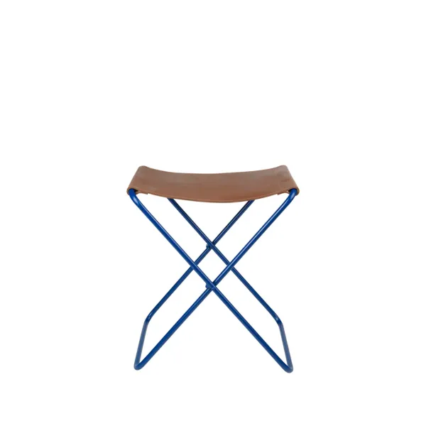tabouret_pliant_nola_cuir_SKUe3ecf5215cf69b61c1f728fff7662f10_0.webp Tabouret Pliant Nola Cuir Et Fer - 39 X 31 X 45 Cm - Intense Bleu-Broste Copenhagen Outlet