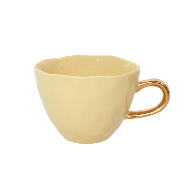 tasse_a_cafe_good_morning_SKU575c163473d1b900b583d3f5806875fc_0.webp Tasse A Cafe Good Morning En Porcelaine - Jaune Raphia-Sélectionné par Fleux Discount