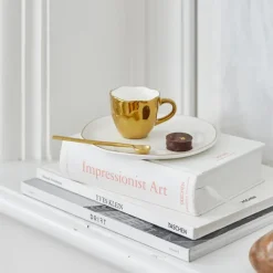 Tasse Good Morning Expresso - Or-Sélectionné par Fleux Sale
