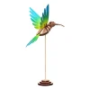 Trophee Origami Colibri - Jaune & Bleu-Assembli Hot