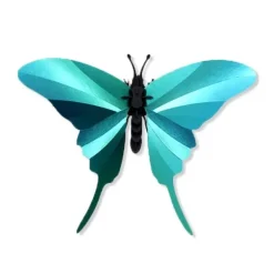 Trophee Origami Papillon Swordtail - Vert Caribeen-Assembli Best
