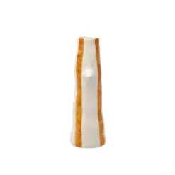 Vase A Bec Et Cils En Gres - Marron-F&H Online
