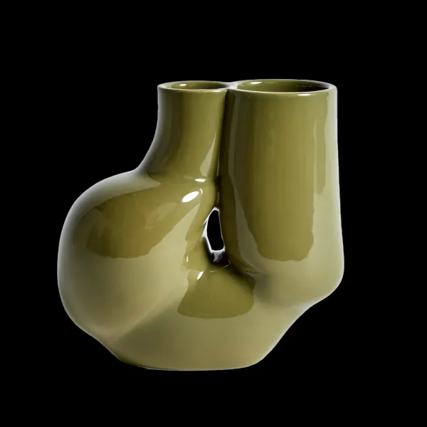 vase_chuby__olive_SKU5129fedf152189a483f2a01926afbbf5_0.webp Vase Chuby - Olive-Hay Clearance