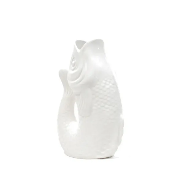 vase_monsieur_carafon_fis_SKU281ebe2447ab22bef8736433f0d14be2_1.webp Vase Monsieur Carafon Fish Blanc-Sélectionné par Fleux Sale