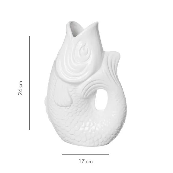 vase_monsieur_carafon_fis_SKU281ebe2447ab22bef8736433f0d14be2_6.webp Vase Monsieur Carafon Fish Blanc-Sélectionné par Fleux Sale