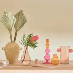 Vase Quircky C En Verre Recycle-Sélectionné par Fleux Best