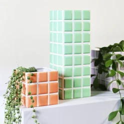 Vase Tile En Dolomie-&klevering Outlet