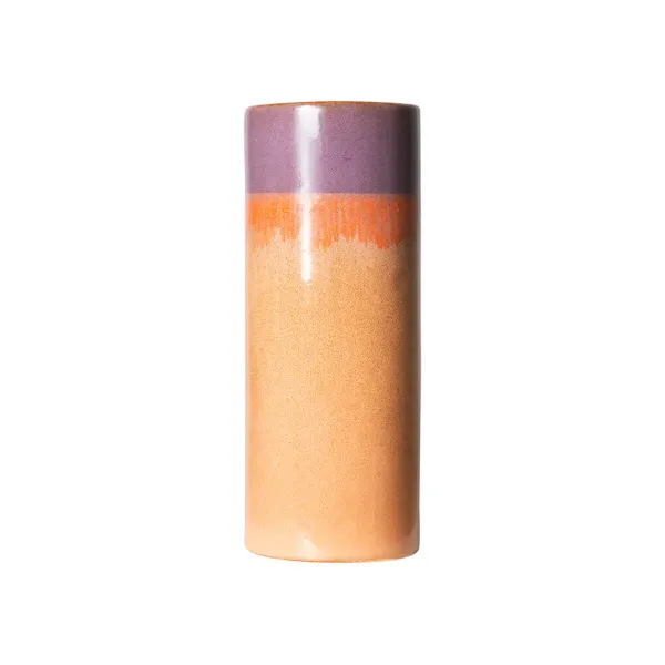 vase_xs_s_en_ceramique____SKU1281a5204bbf9468642e1024e587aa3c_0.webp Vase Xs 70'S En Ceramique - 7.5 X 7.5 X 19 Cm-HK Living Best