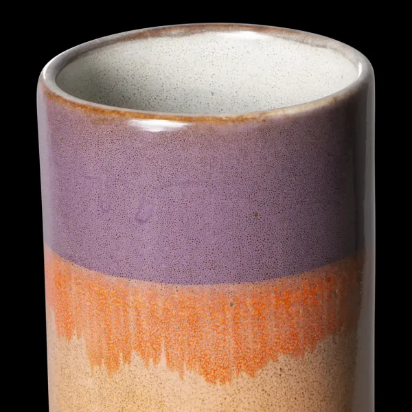 vase_xs_s_en_ceramique____SKU1281a5204bbf9468642e1024e587aa3c_1.webp Vase Xs 70'S En Ceramique - 7.5 X 7.5 X 19 Cm-HK Living Best