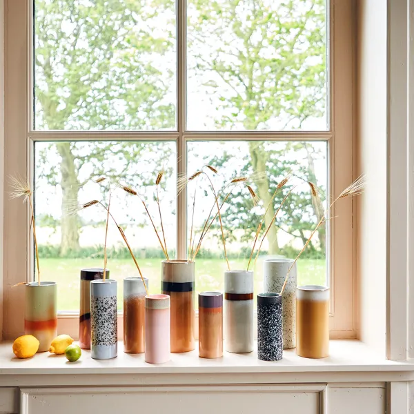 vase_xs_s_en_ceramique____SKU1281a5204bbf9468642e1024e587aa3c_5.webp Vase Xs 70'S En Ceramique - 7.5 X 7.5 X 19 Cm-HK Living Best