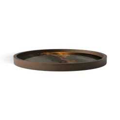 Vide-Poche En Verre - Bronze Organic - O 30 Cm-Ethnicraft New